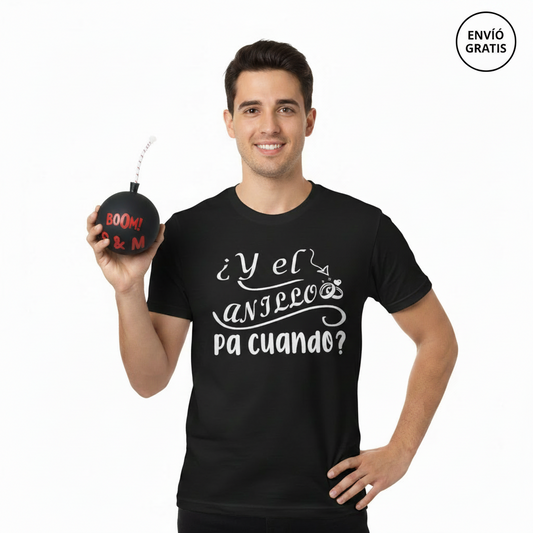 “¡Bomba! Camiseta Sorpresa – ¡El Anillo Pa Cuando!”