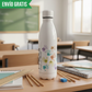 Regalo Botella Termo para Profesor - LAS HUELLAS DE LA CLASE
