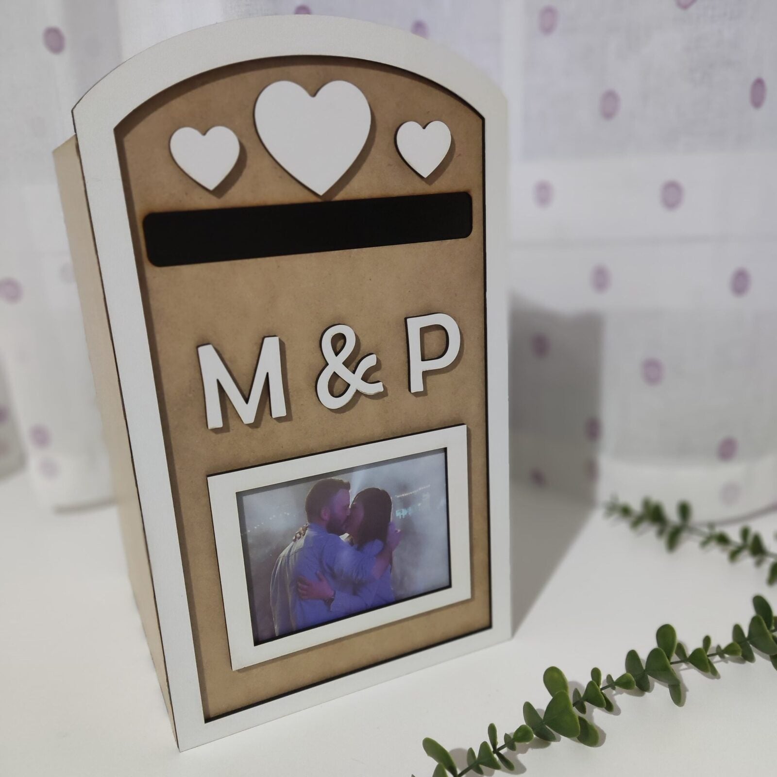 caja de dinero personalizada para boda – Entrededos