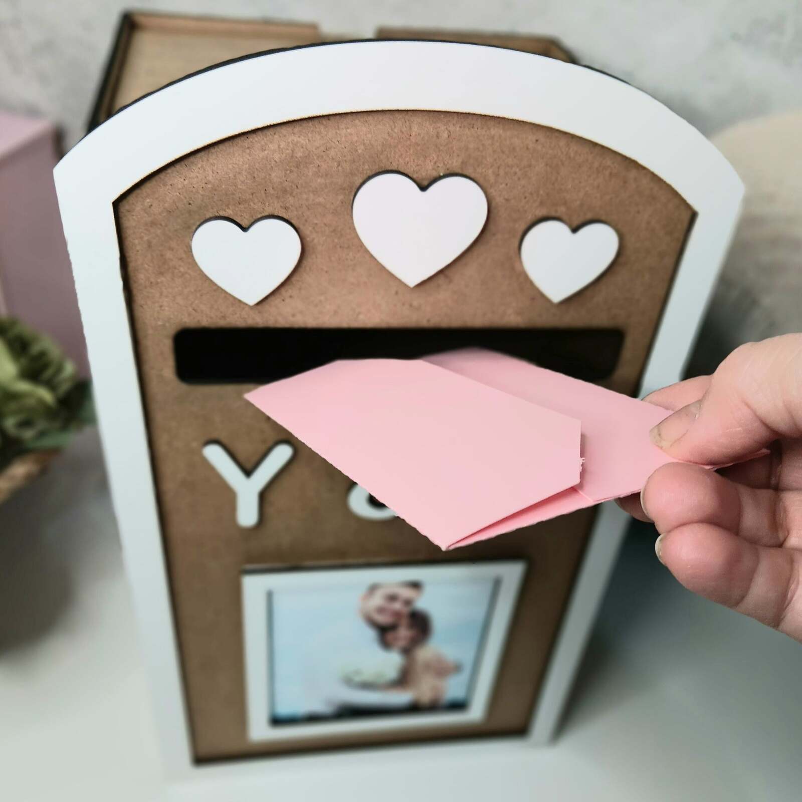 caja de dinero personalizada para boda – Entrededos