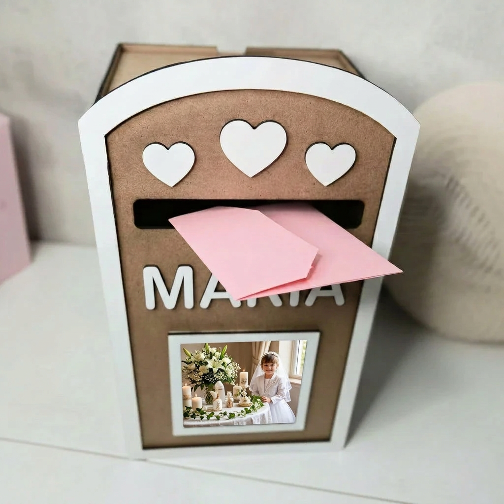 Caja para sobres personalizado para bodas o cualquier evento