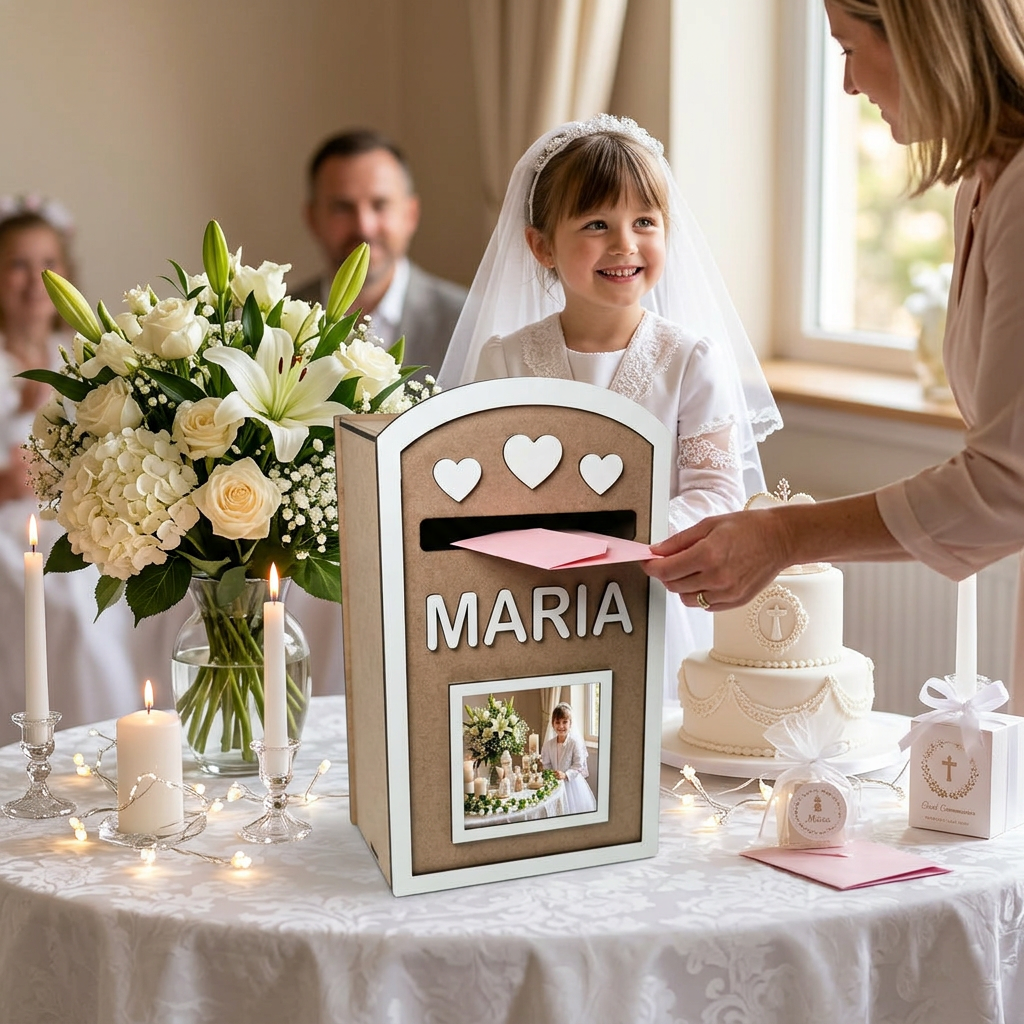 Caja para sobres personalizado para bodas o cualquier evento
