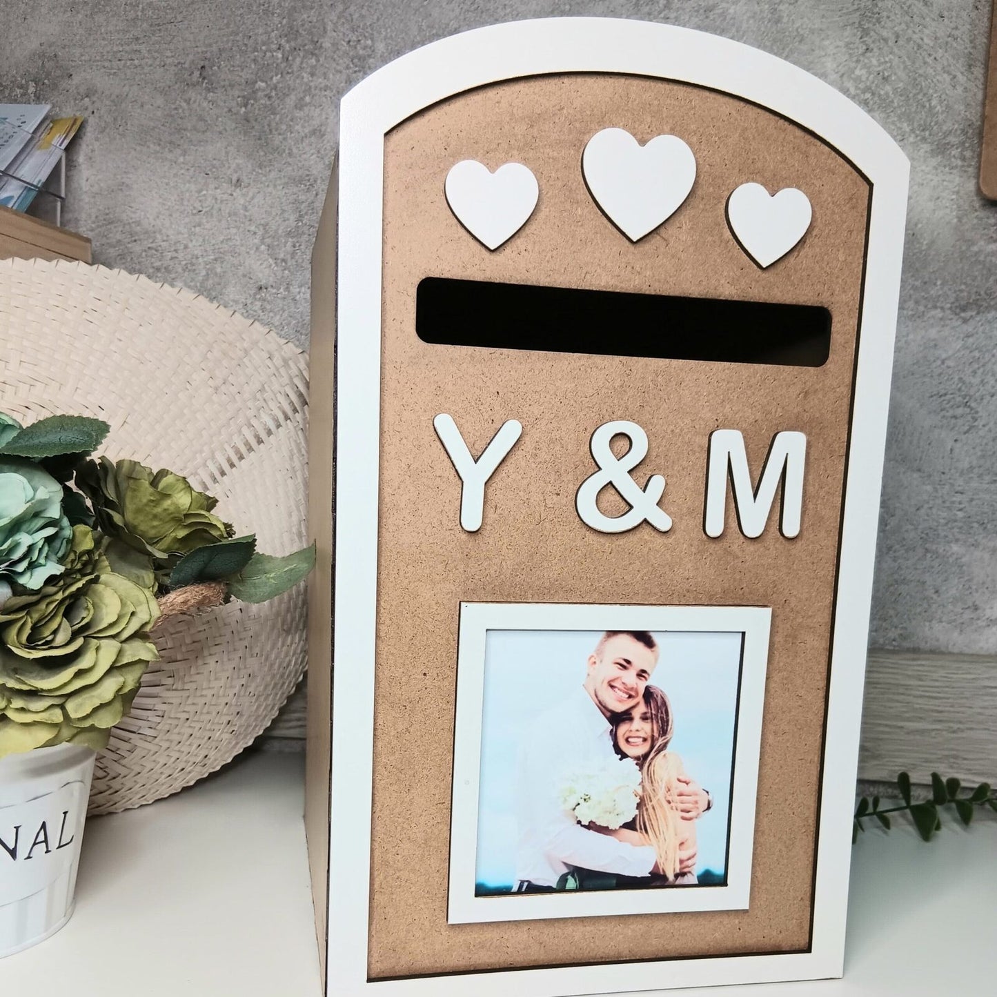 caja de dinero personalizada para boda – Entrededos