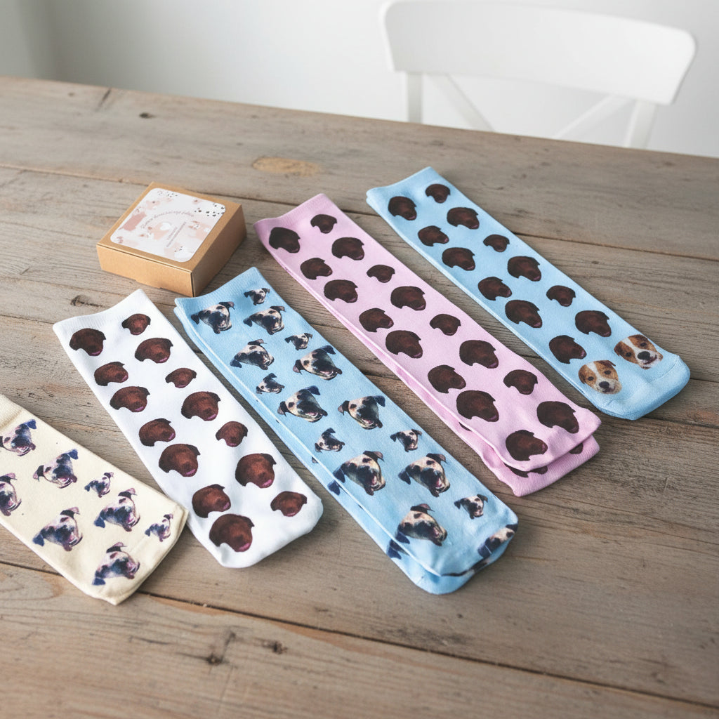 Calcetines Personalizados con Tu Foto o la de Tu Mascota | Regalo Original y Divertido