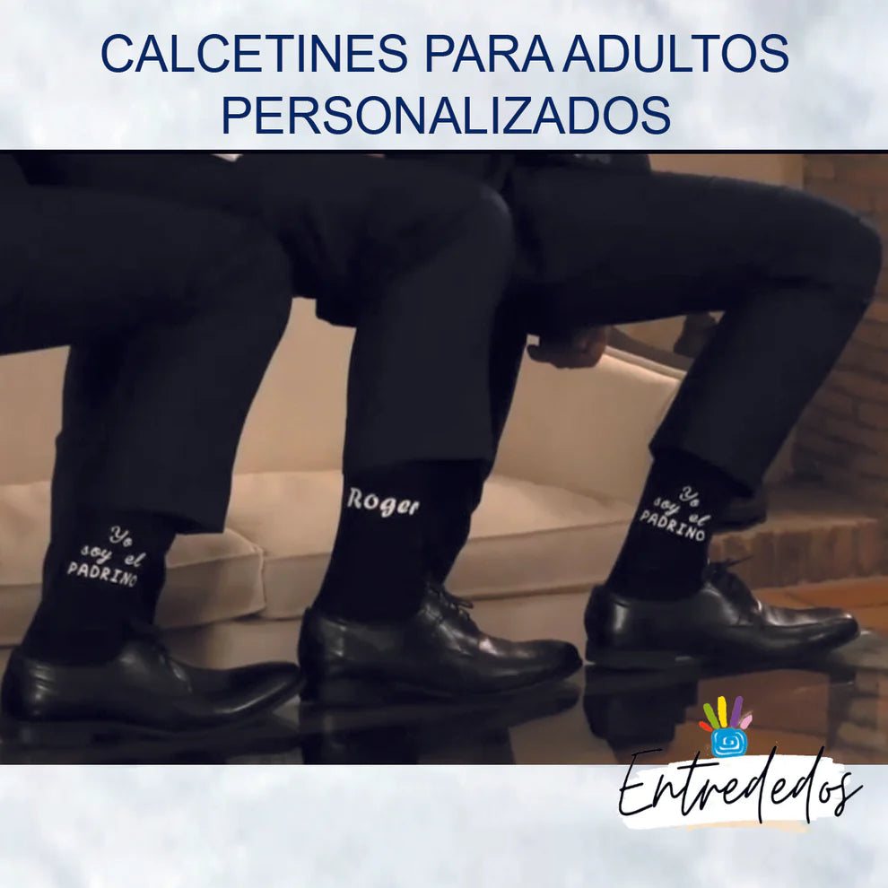 regalos personalizados para hombres – calcetines personalizados Entrededos