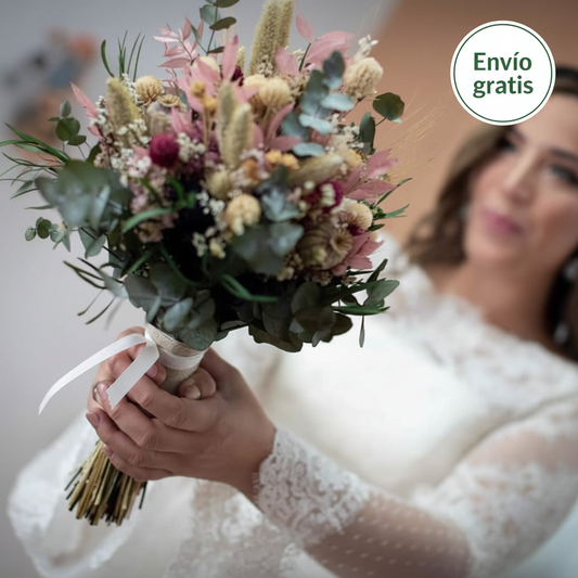 Ramo de Novia: Camafeo Único Alas de Angel