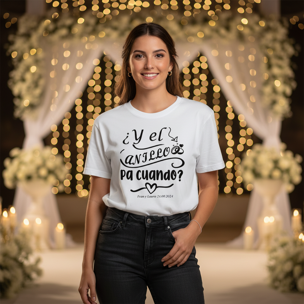 Camisetas Mujer – Diseño "El Anillo Pa Cuando"