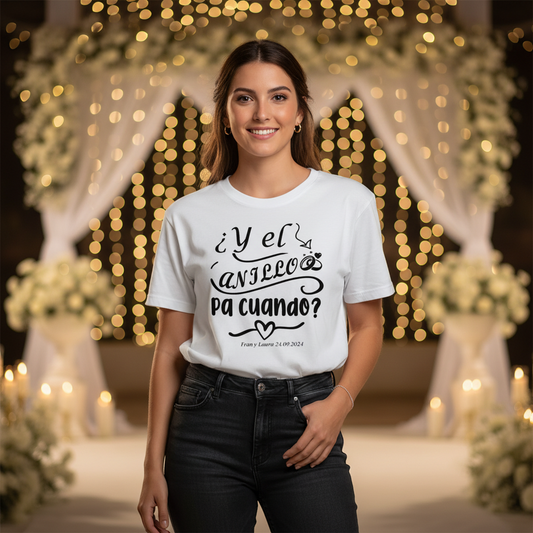 Camisetas Mujer – Diseño "El Anillo Pa Cuando"