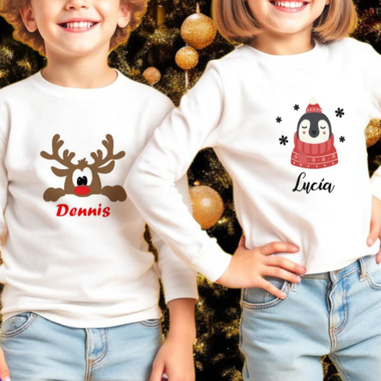 camiseta-navideñas-niños