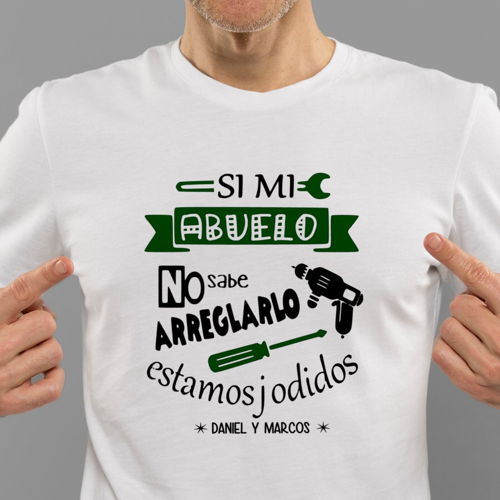 regalos personalizados para hombres – camiseta personalizada Entrededos