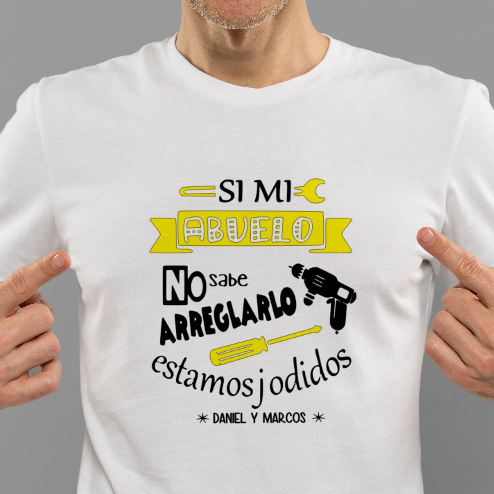 regalos personalizados para hombres – camiseta personalizada Entrededos