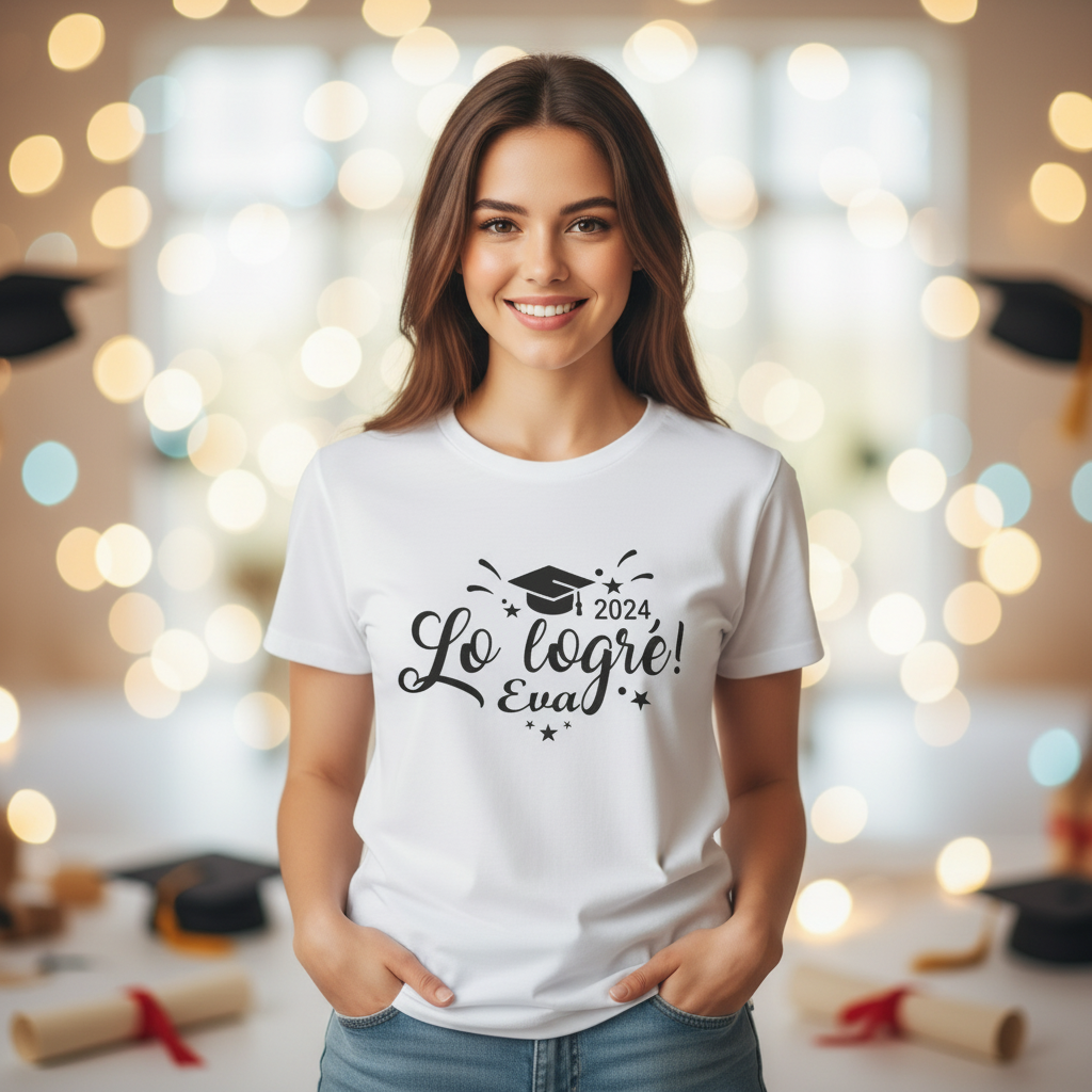 Camiseta de adultos para graduación