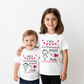Camiseta Hermanos Manga Corta Personalizada – Modelo Banderitas