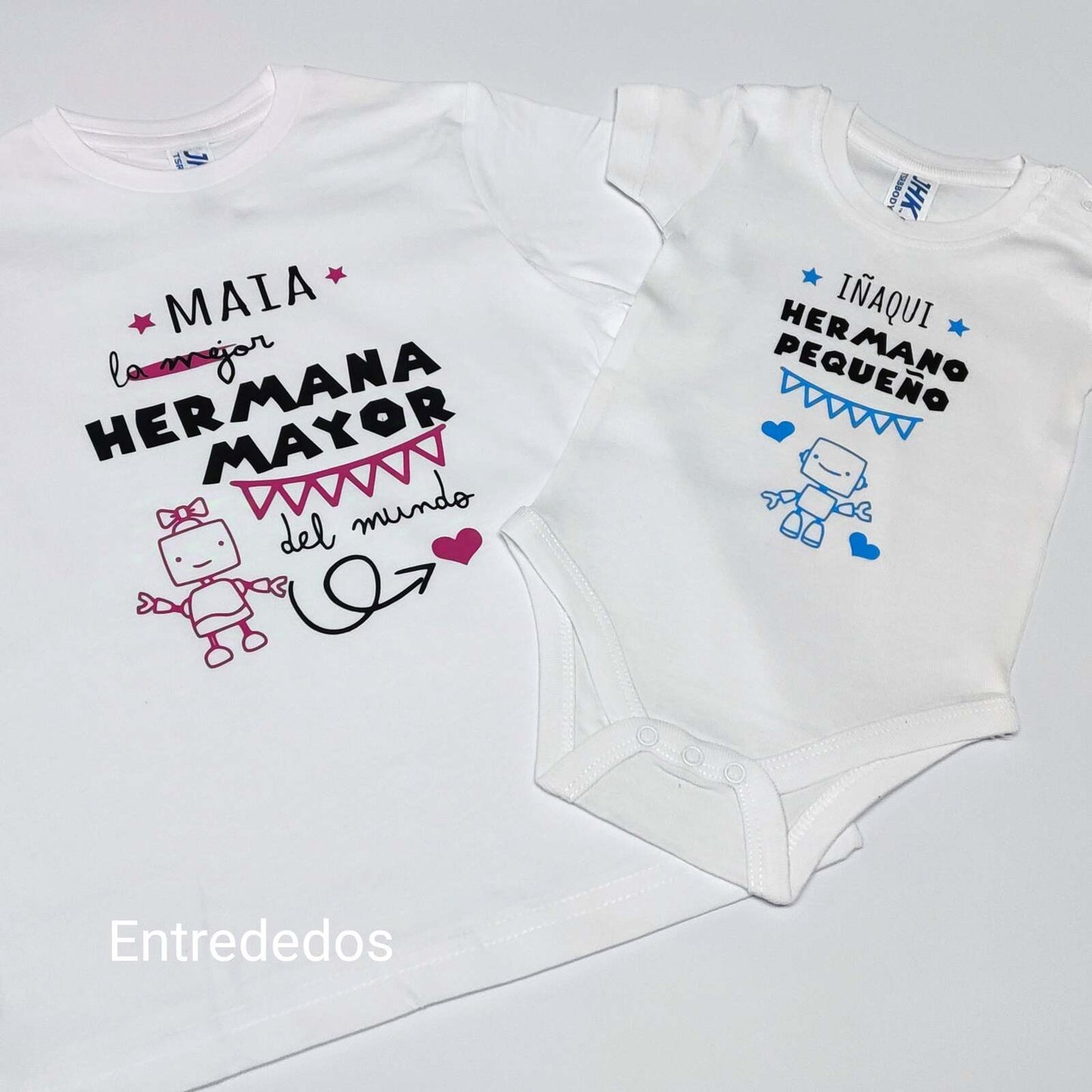 body de bebé personalizado – regalo original Entrededos