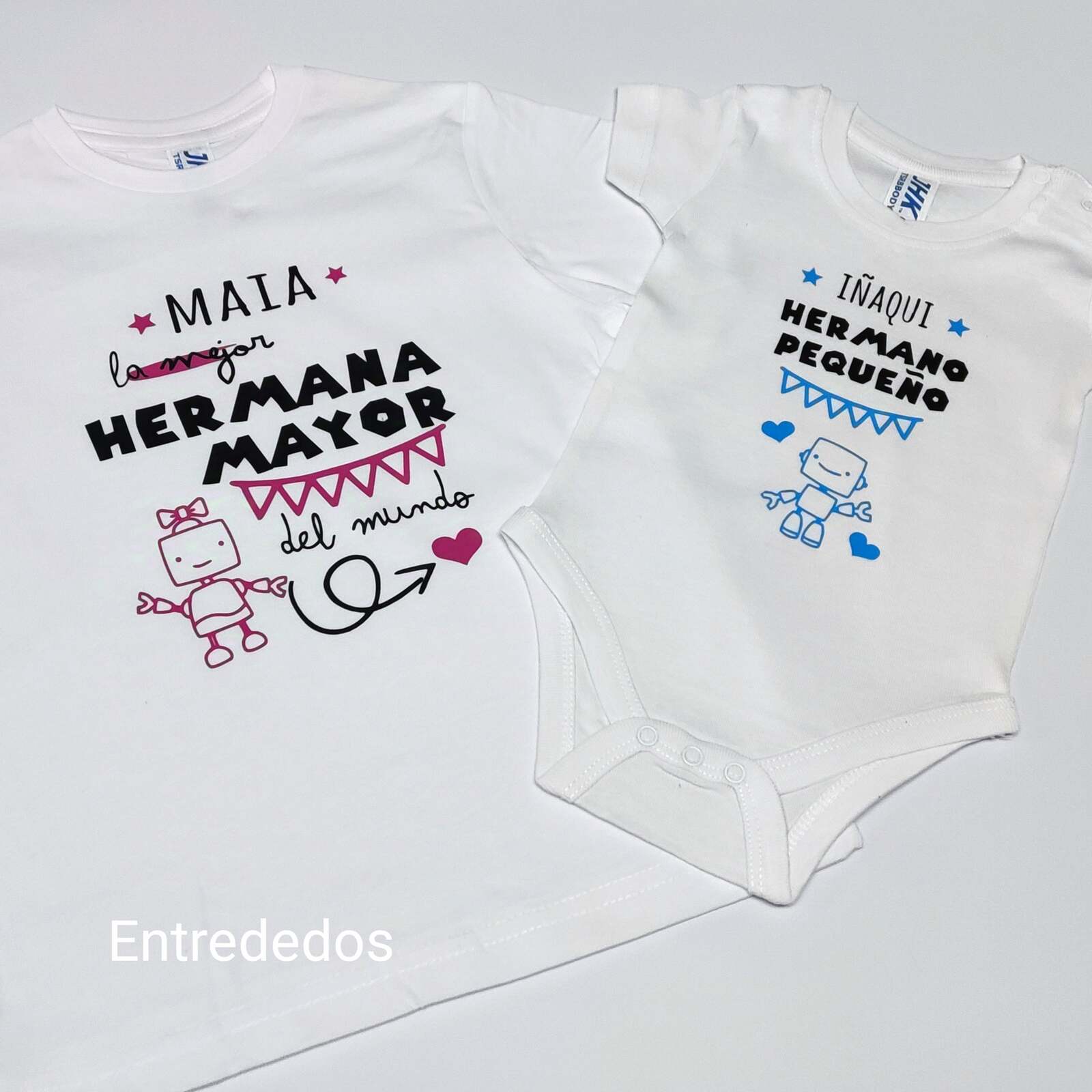 body de bebé personalizado – regalo original Entrededos