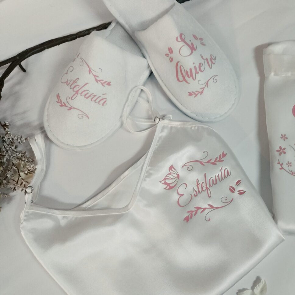 bata personalizada para novias – regalo original Entrededos