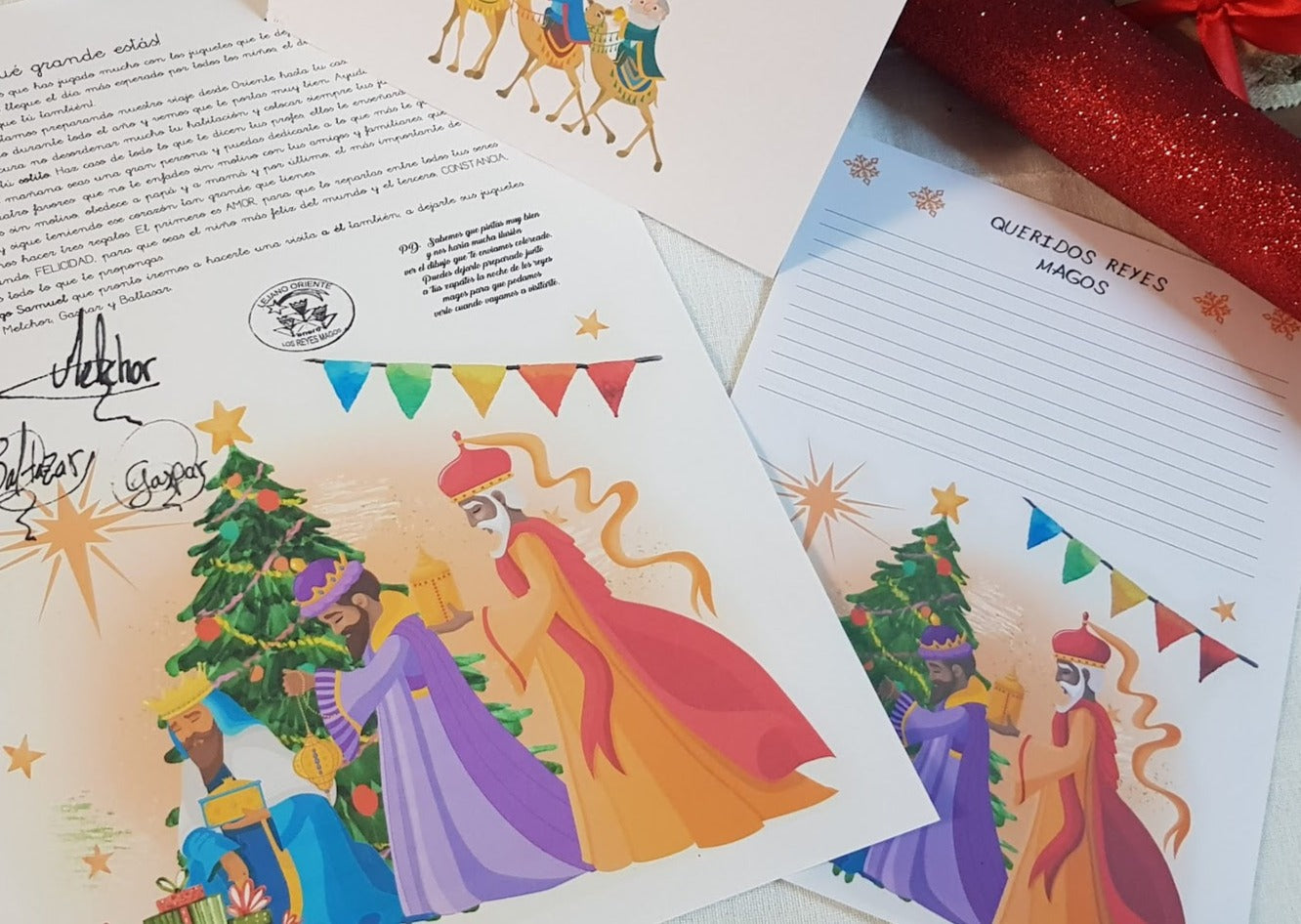 cartas de Navidad personalizadas – regalo original Entrededos