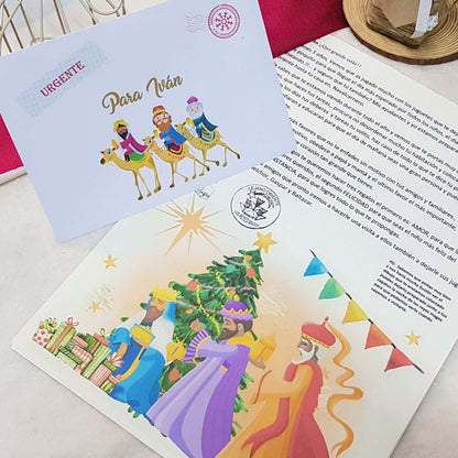 Estas cartas de Navidad personalizadas son un detalle único y especial para sorprender a tus seres queridos. Personalízalas con nombre, mensaje o diseño exclusivo y convierte cada carta en un recuerdo navideño inolvidable.