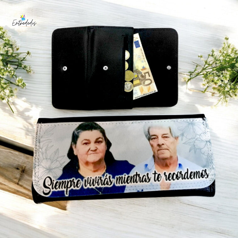 Cartera de mujer personalizada con nombre