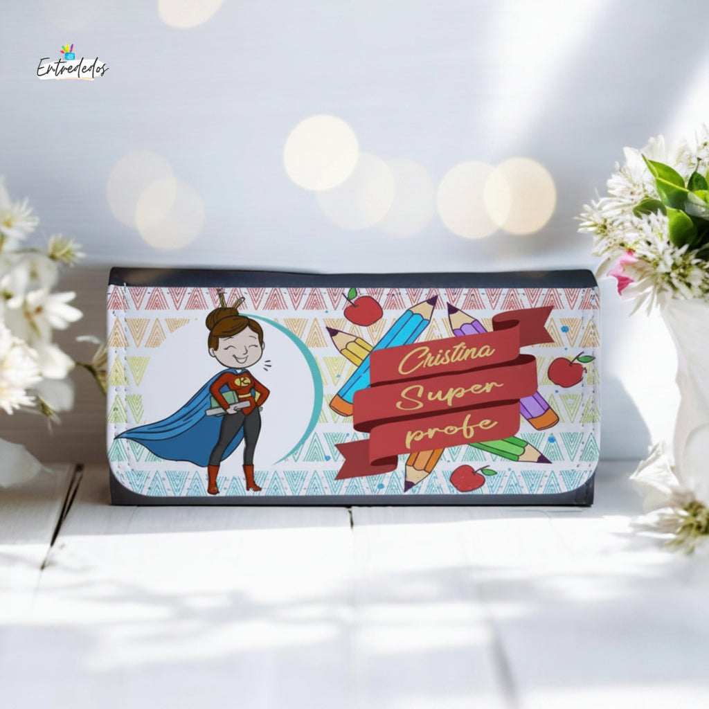 Cartera de mujer personalizada con nombre