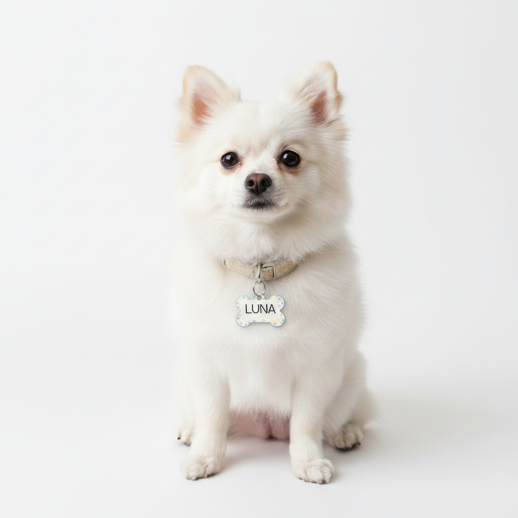 Chapa personalizada para perros y gatos