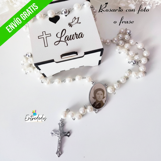 Collar de cuentas de rosario: un toque de elegancia