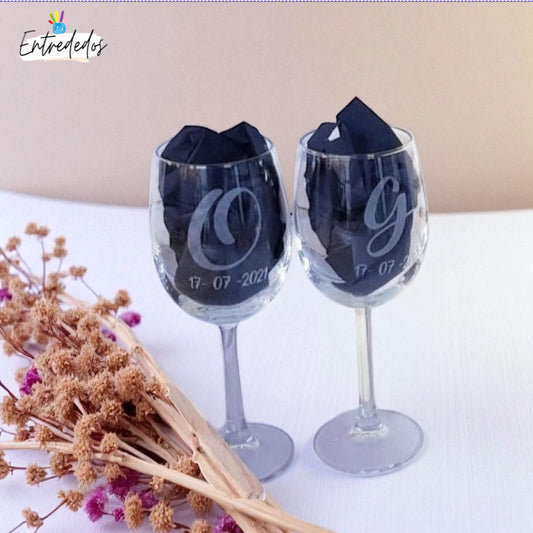 copa-grabada-botella-vino-boda
