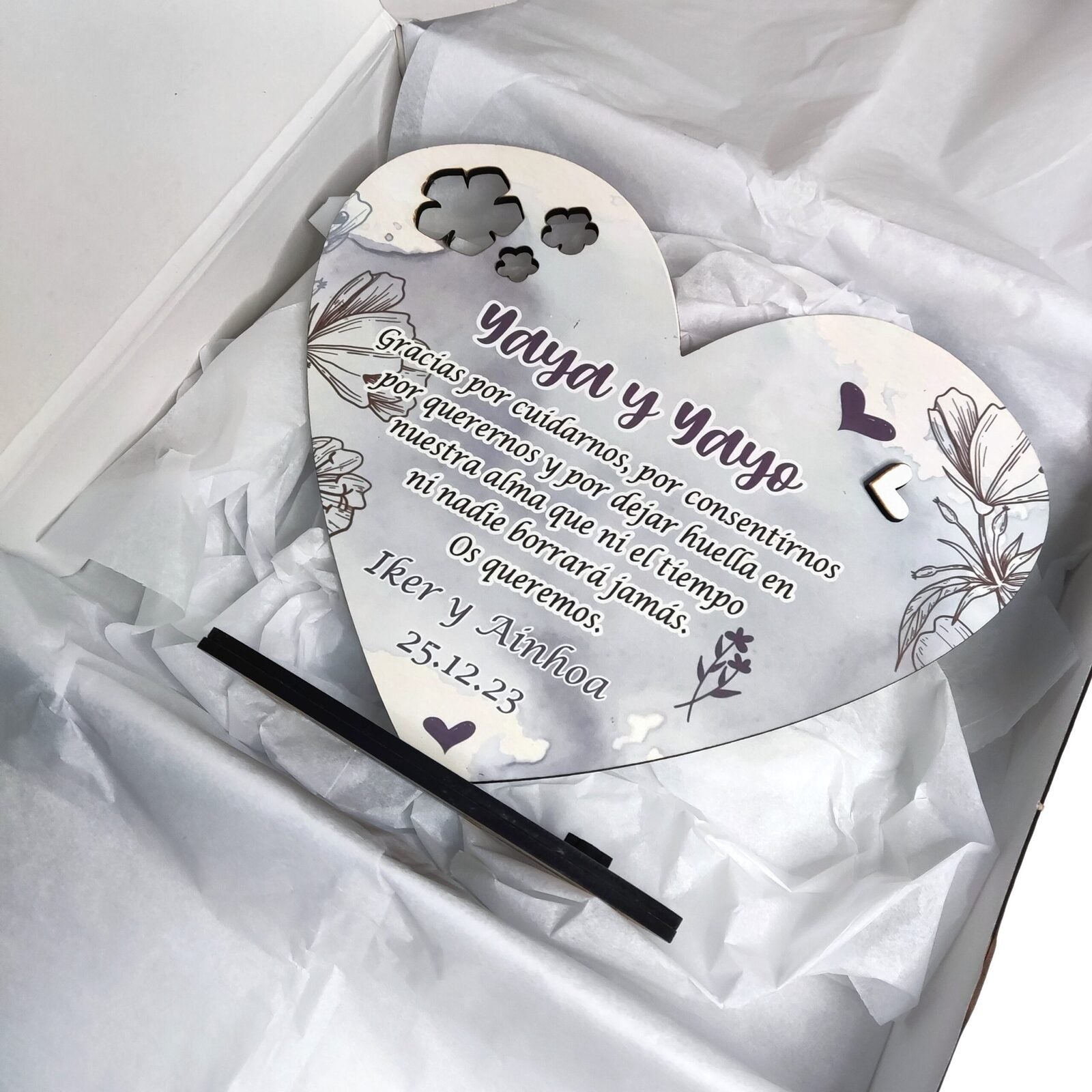 regalo personalizado para abuela y abuelo – Entrededos