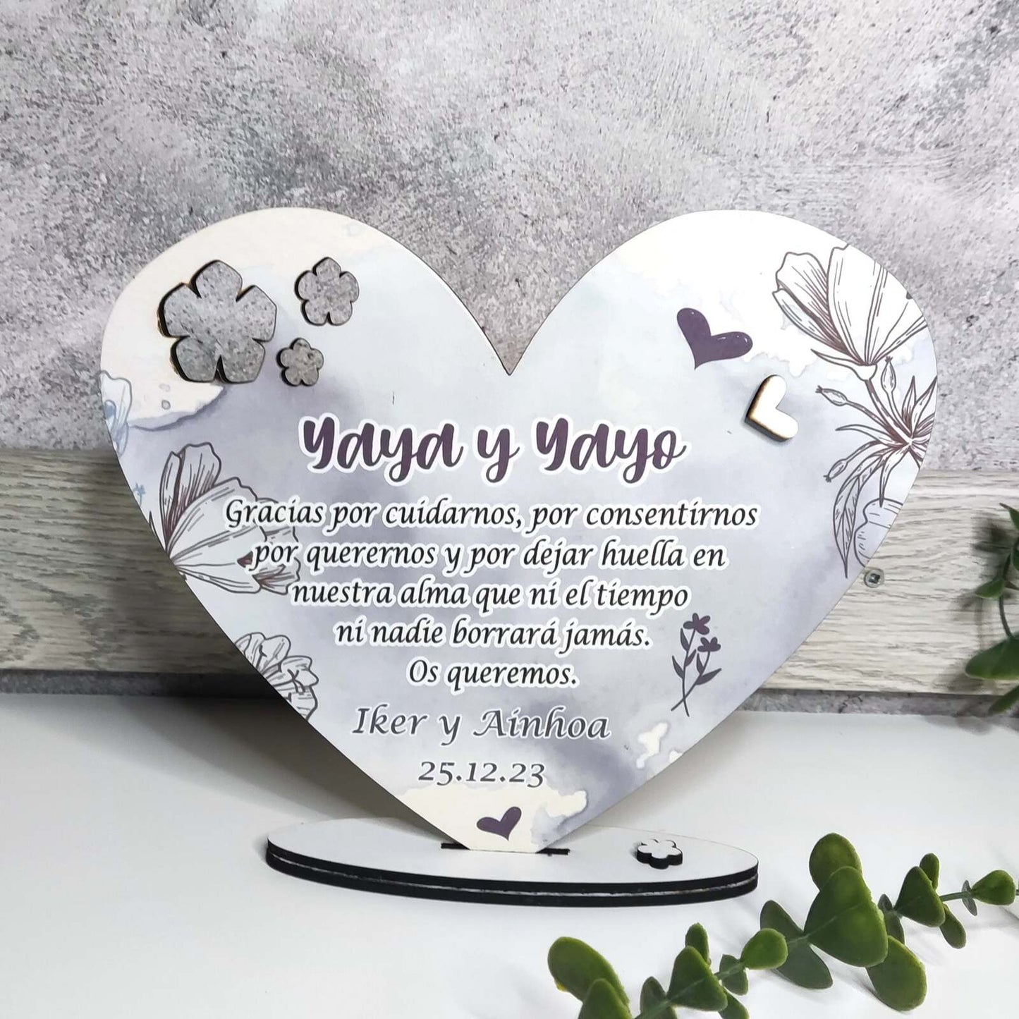 regalo personalizado para abuela y abuelo – Entrededos