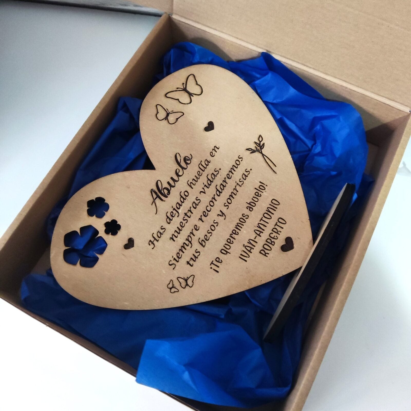 regalo personalizado para abuela y abuelo – Entrededos