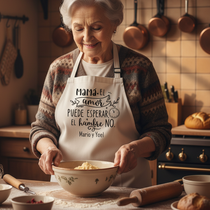 Regalo para cocineros – Delantal personalizado