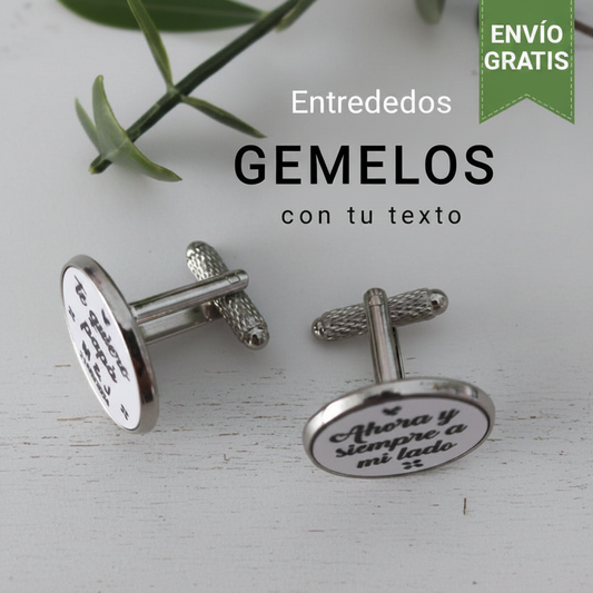 Gemelos Personalizados: Estilo Único para Hombres