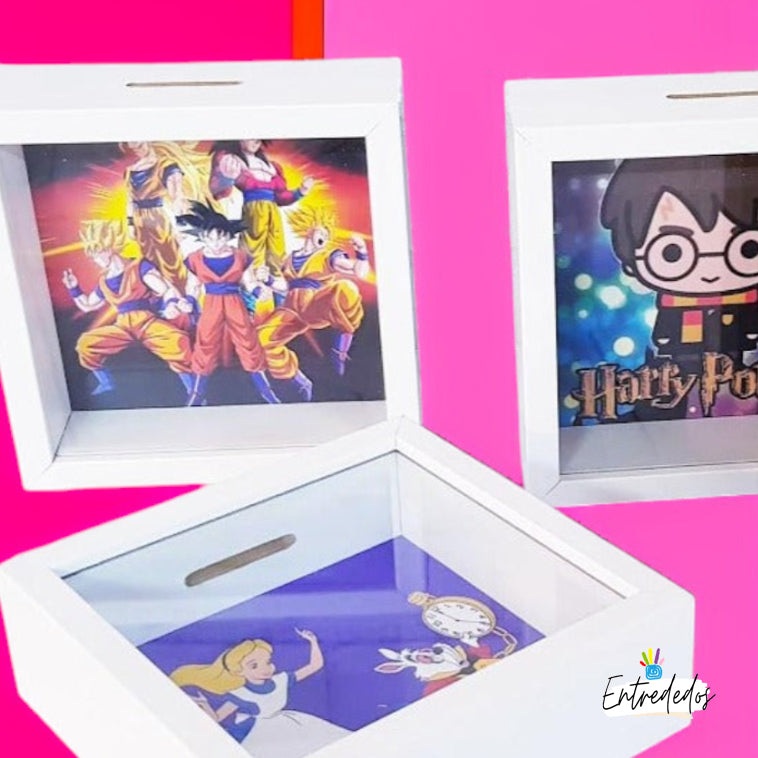 hucha personalizada para niños – regalo original Entrededos