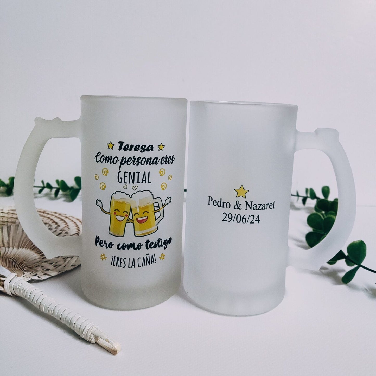 jarras de cerveza personalizadas baratas – regalo original Entrededos