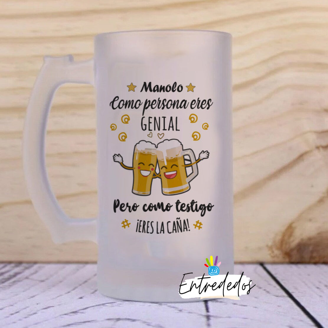 jarras de cerveza personalizadas baratas – regalo original Entrededos