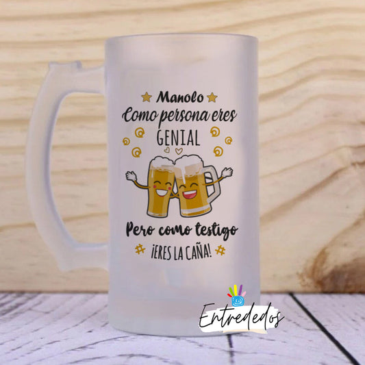 jarras de cerveza personalizadas baratas – regalo original Entrededos