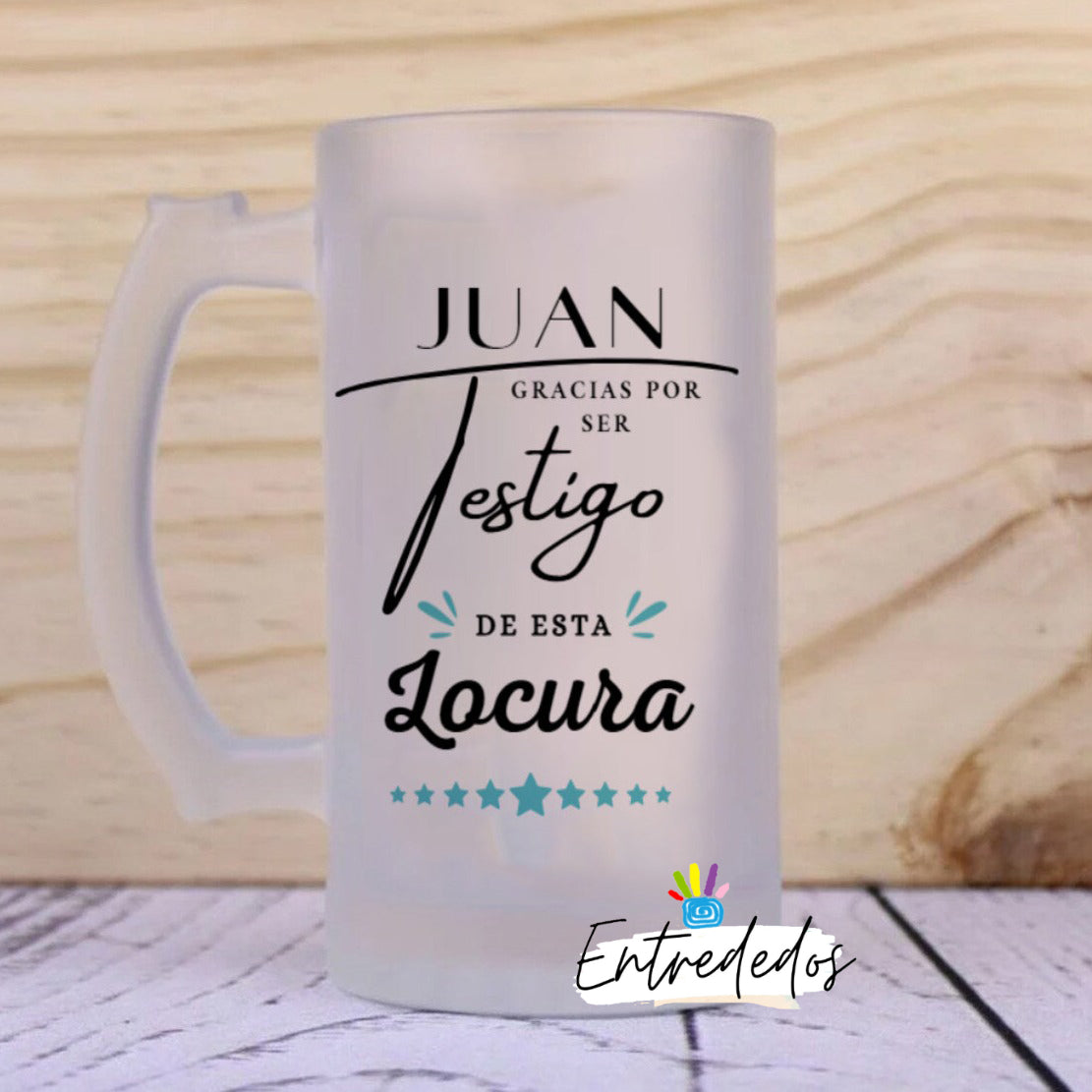 jarras de cerveza personalizadas baratas – regalo original Entrededos