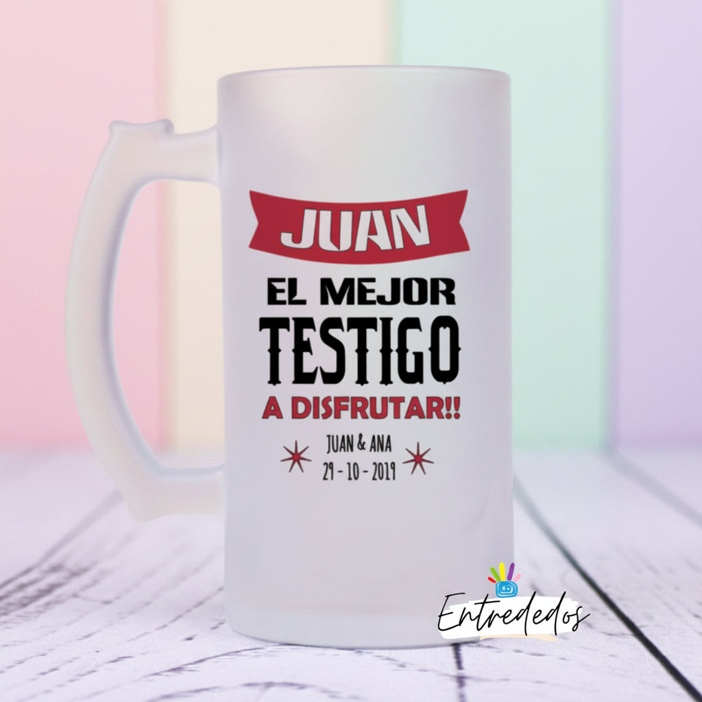 jarras de cerveza personalizadas baratas – regalo original Entrededos
