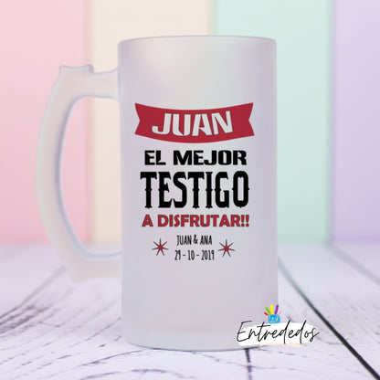 jarras de cerveza personalizadas baratas – regalo original Entrededos