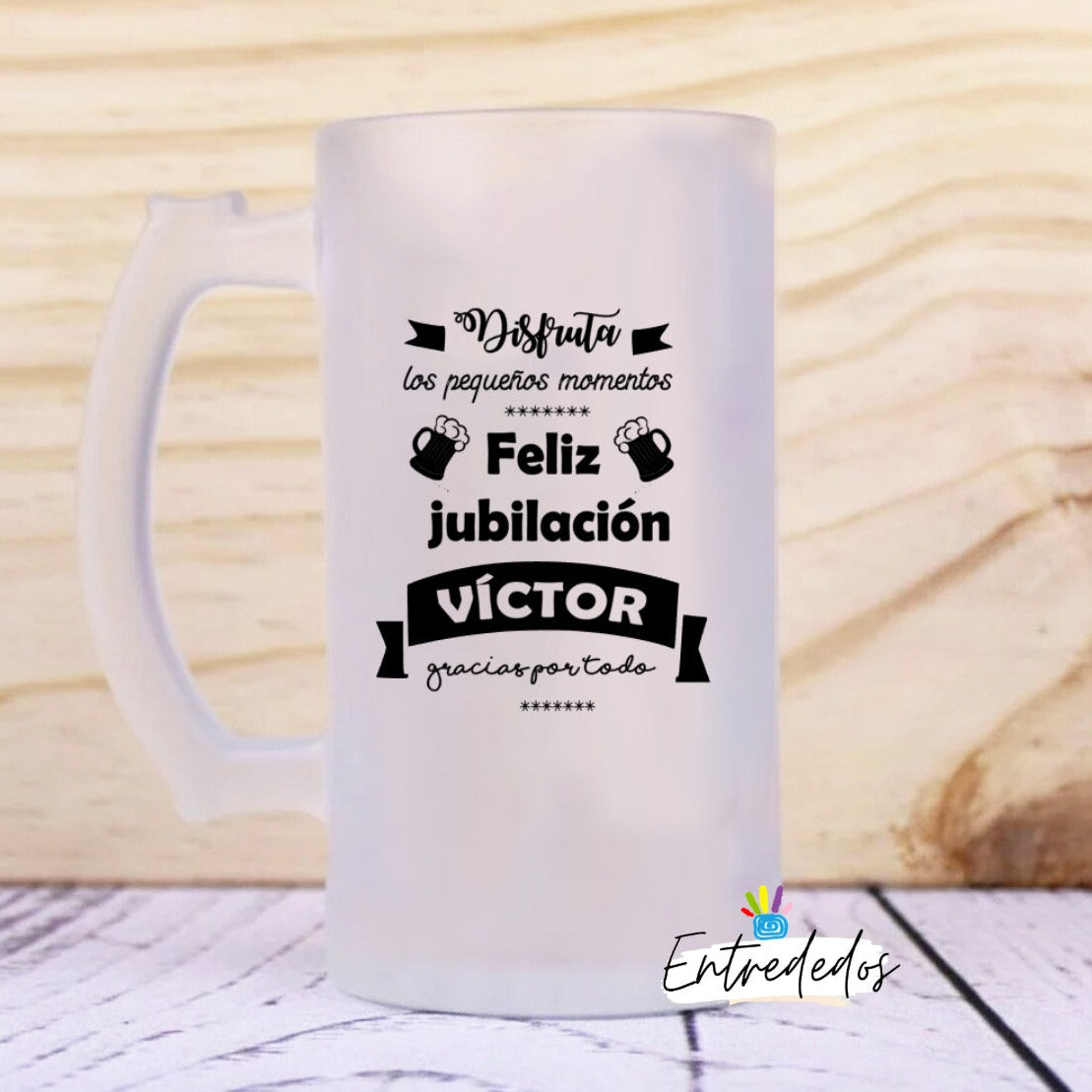 jarras de cerveza personalizadas baratas – regalo original Entrededos