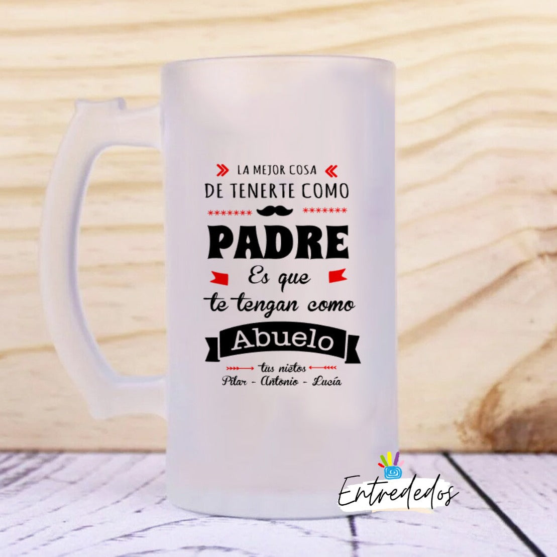jarras de cerveza personalizadas baratas – regalo original Entrededos