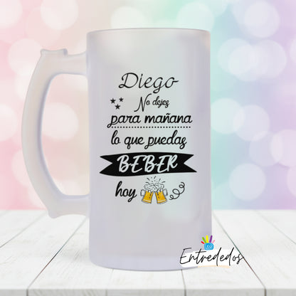 jarras de cerveza personalizadas baratas – regalo original Entrededos
