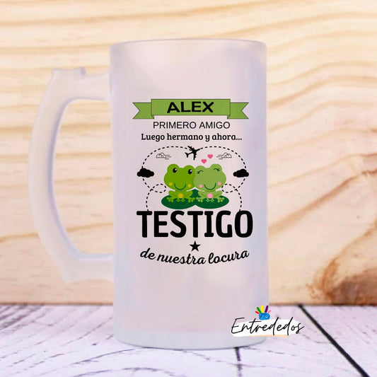 jarras de cerveza personalizadas baratas – regalo original Entrededos
