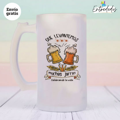 jarras de cerveza personalizadas baratas – regalo original Entrededos
