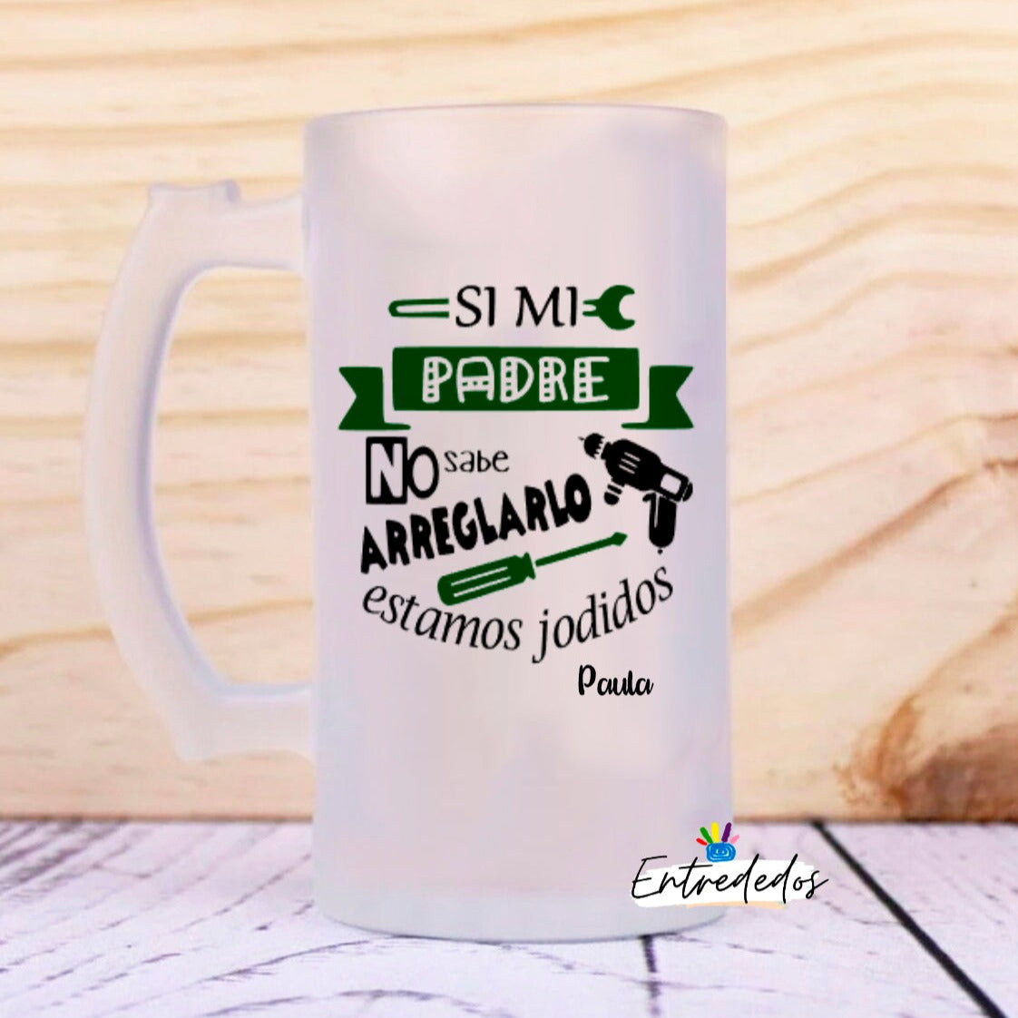 jarras de cerveza personalizadas baratas – regalo original Entrededos
