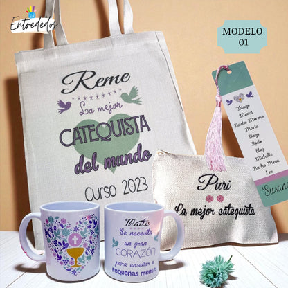 regalos personalizados para catequistas – Entrededos
