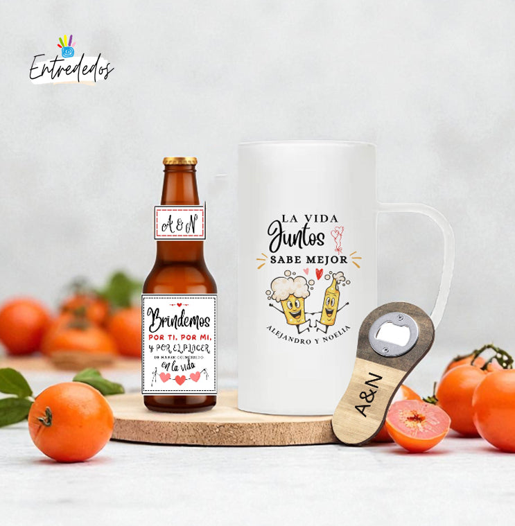 caja de regalo personalizada – regalo original Entrededos