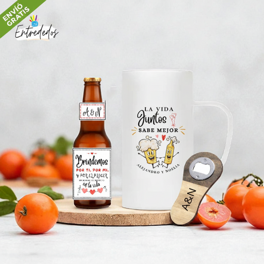 Sorprende a tu pareja con un kit de cerveza en San Valentín