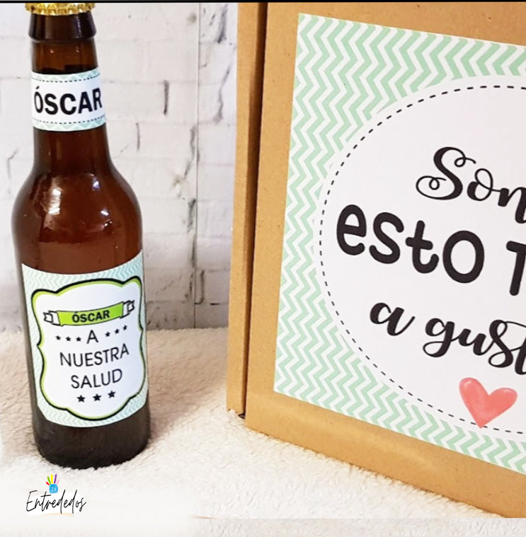 caja de regalo personalizada – regalo original Entrededos