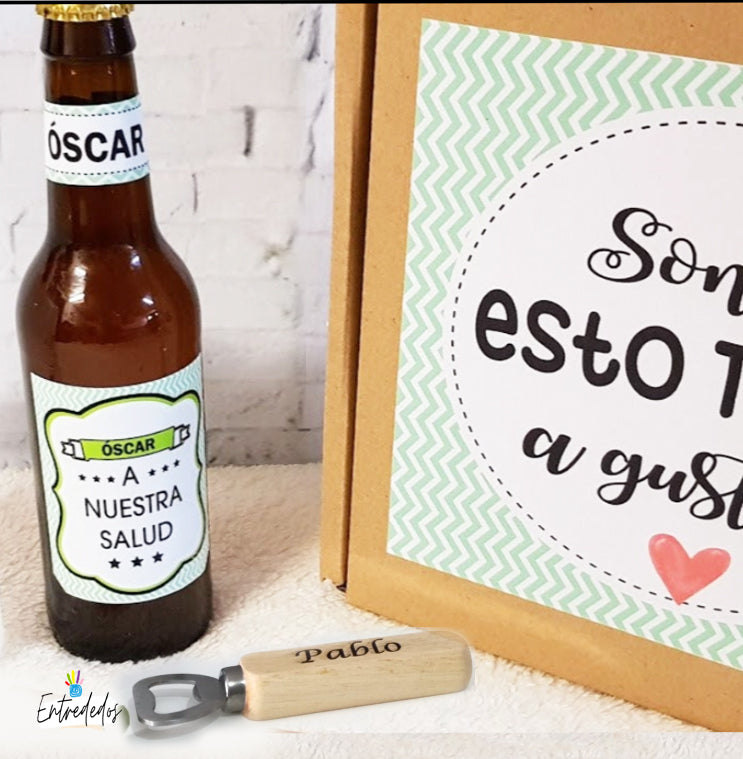 caja de regalo personalizada – regalo original Entrededos